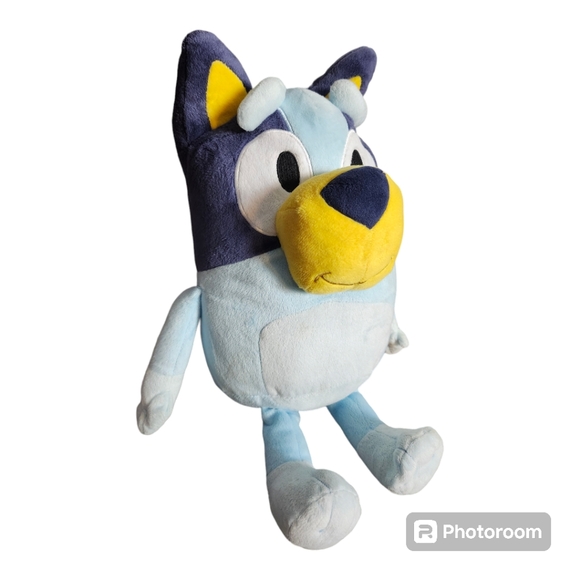 Bluey Blue Dog Plush Soft Toy 18" Moose Toys 2018  Stuffed Animal - Picture 3 of 6